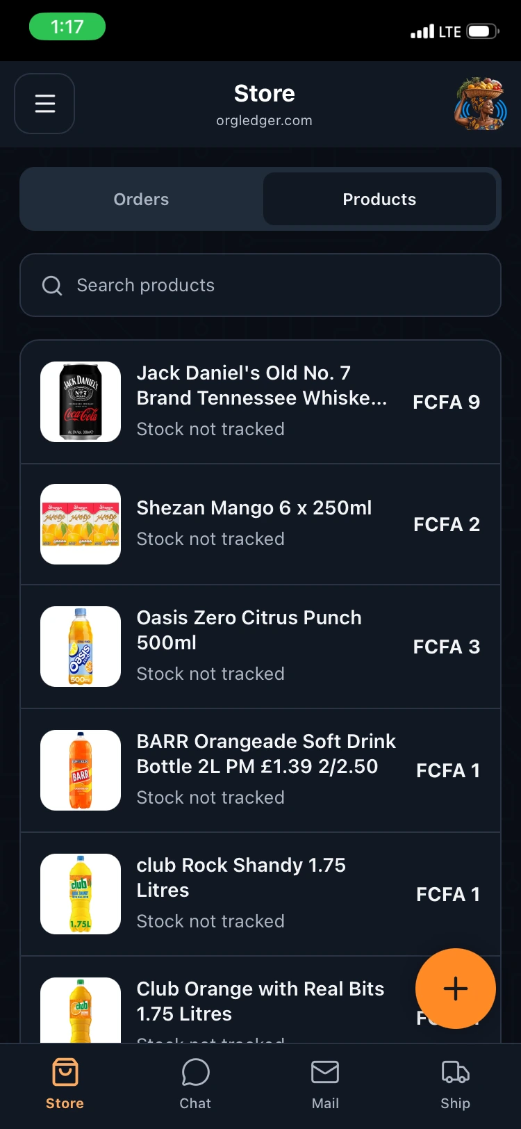 NJIXHost Connect WooCommerce product management screen